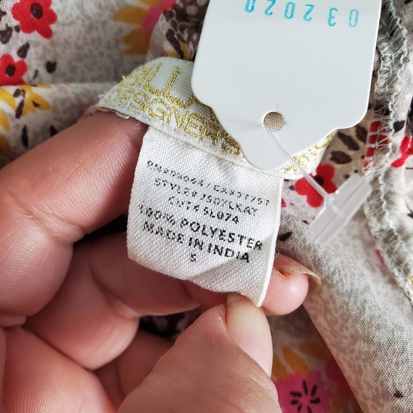 BILLABONG Art Deco Shirt Size S - Picture 6 of 7